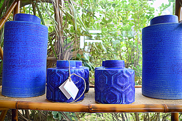 Indigo Jars and Vases