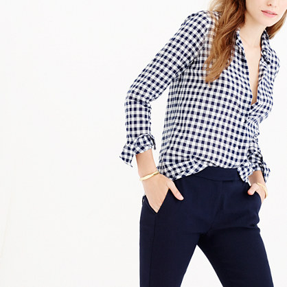 Gingham Boy Shirt