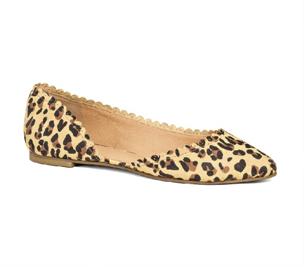 Jack Rogers USA Women's Chantel Suede - Leopard