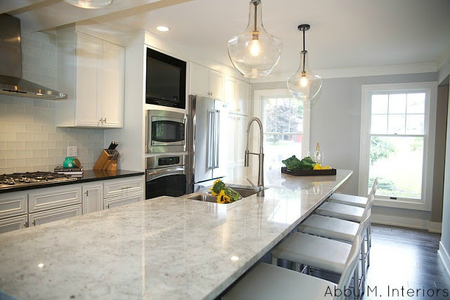 An amazing kitchen renovation Abby has created for a client