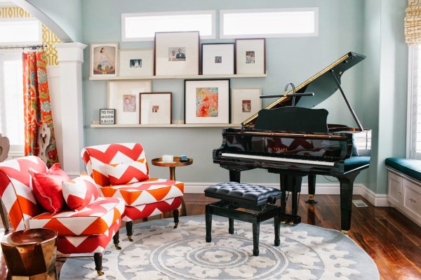 Amazing piano room