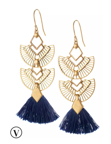 Aida Tassel Earrings