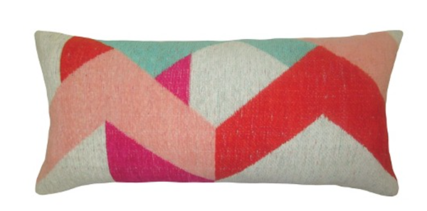Yarn Dyed Lumbar Pillow
