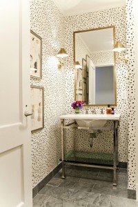 Powder room by Lilly Bunn