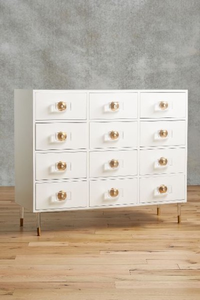 lacquered dresser