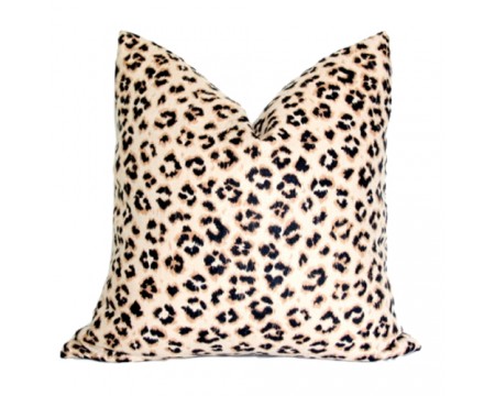 Krystine Edwards Design Leopard Pillow